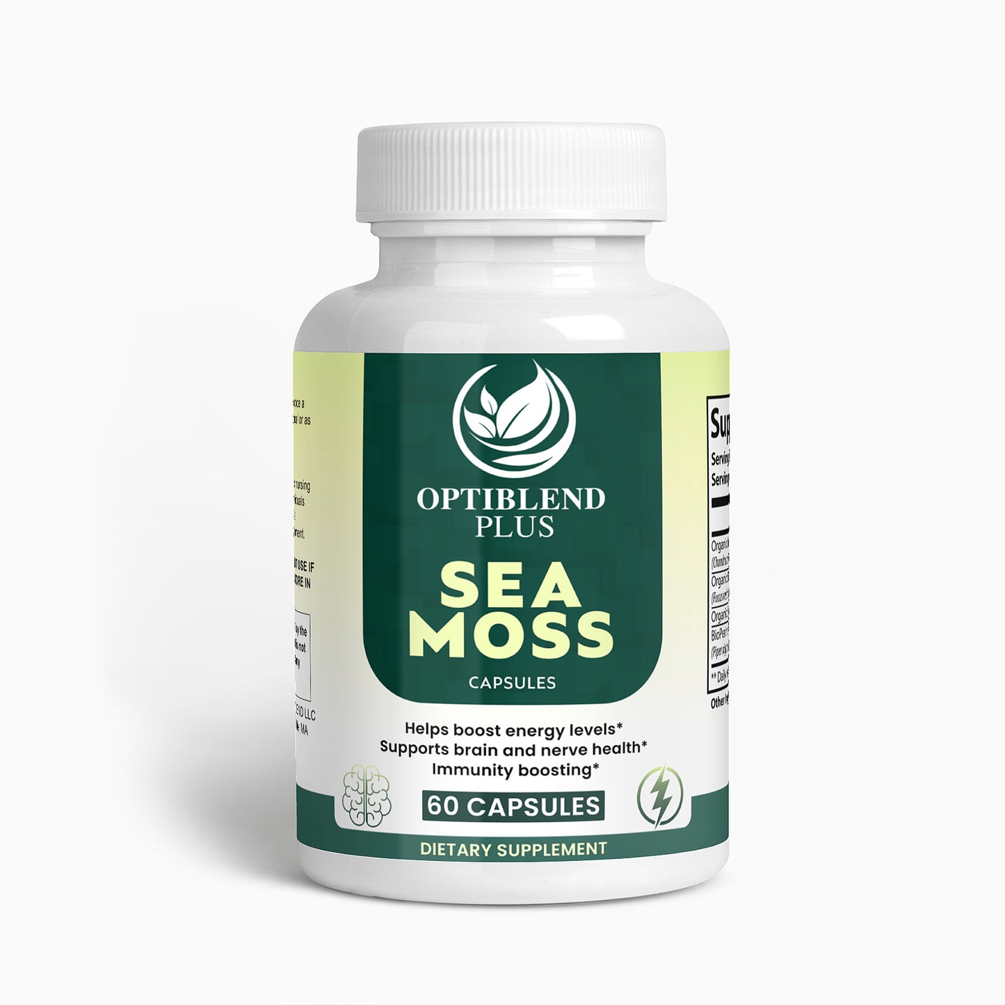 Sea Moss with Organic Burdock, BioPerine